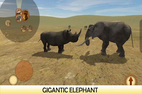 Real Stray Wild Angry Elephant Simulator screenshot 4