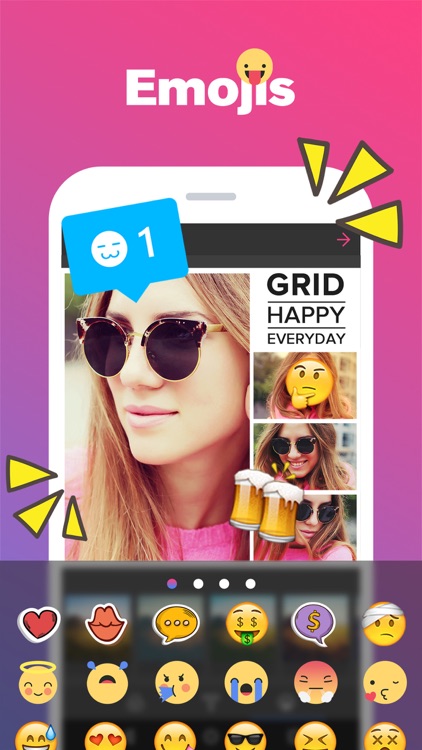Quick Grid - Picture Collage & Beauty Poster Magazine & Photo Editor with Nice Layout and Funny Filters