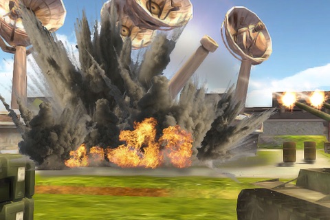 Clash of Tanks Tropical Island Warfare First Person Missile Shooter Games screenshot 3