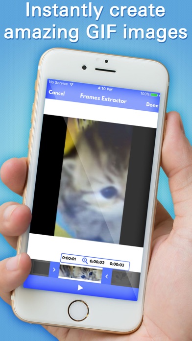 Screenshot #1 pour GIF Maker Pro : Create animated images from videos and photos