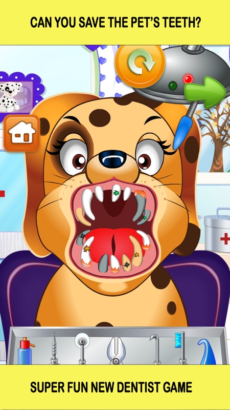 Pet Vet Dentist Doctor - Games for Kids Free screenshot 1