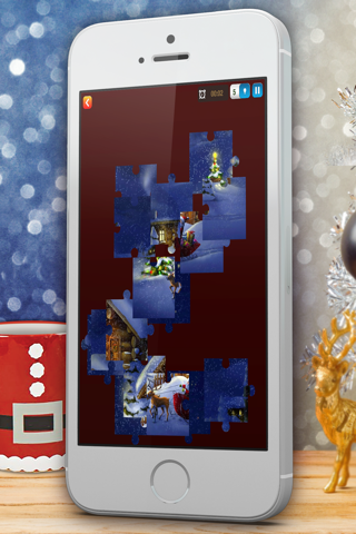 Merry Christmas Puzzles – Fun Holiday Jigsaw Puzzle Game.s For You screenshot 4