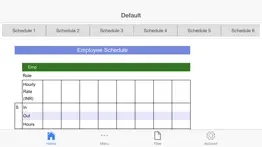 employee schedule pro iphone screenshot 2