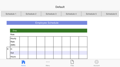 Screenshot #2 pour Employee Schedule Pro
