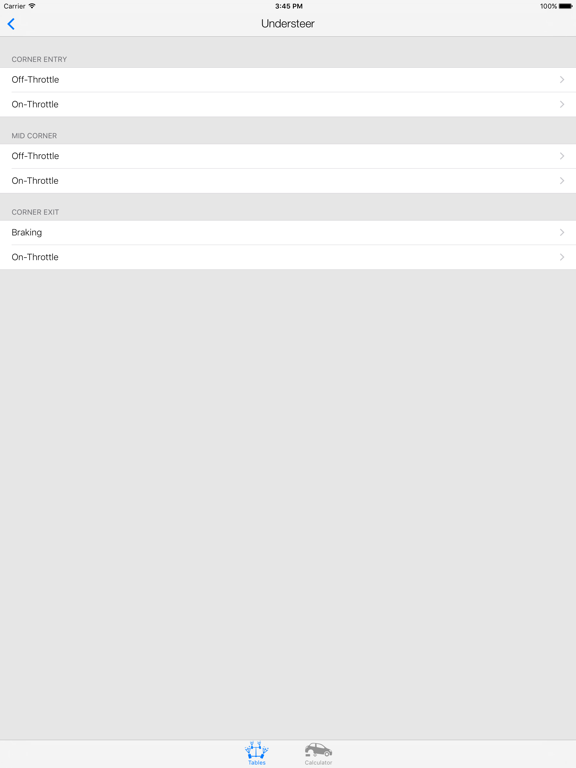 Screenshot #6 pour RC Handbook - reference tables and calculator for model car racing