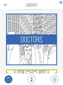BBC Colouring: Doctor Who iPad image 1