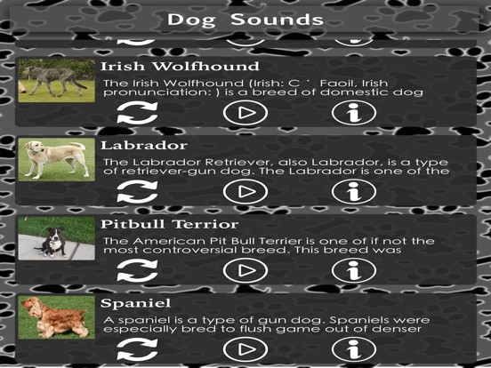 Barking Dog Sounds iPad screenshot