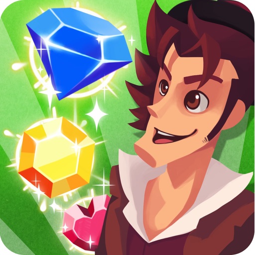 Stolen Jewels: Free Match 3 Puzzle Game Icon