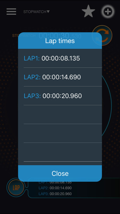 Screenshot #3 pour Smart Stopwatch and Timer