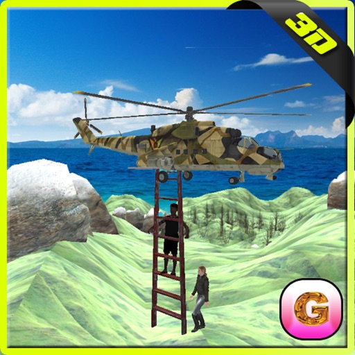 Helicopter Hill Rescue Ambulance 2016 - Chopper Emergency Relief Operations Free Game icon