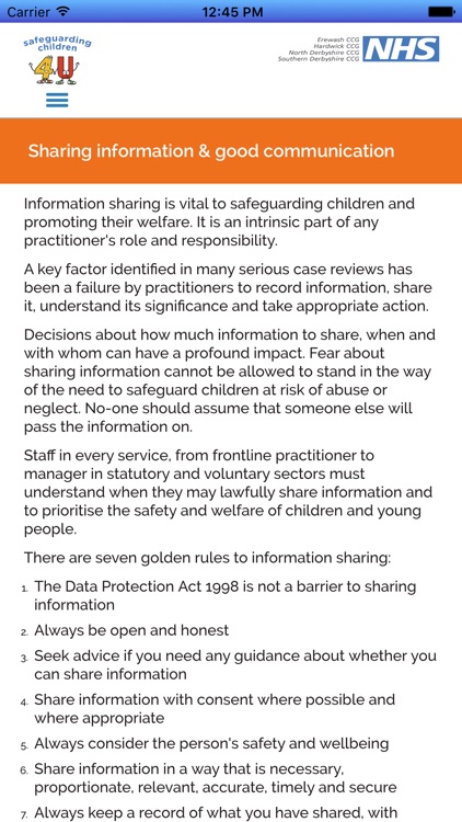 Safeguarding Children 4 U screenshot-3
