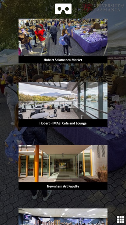 University of Tasmania VR