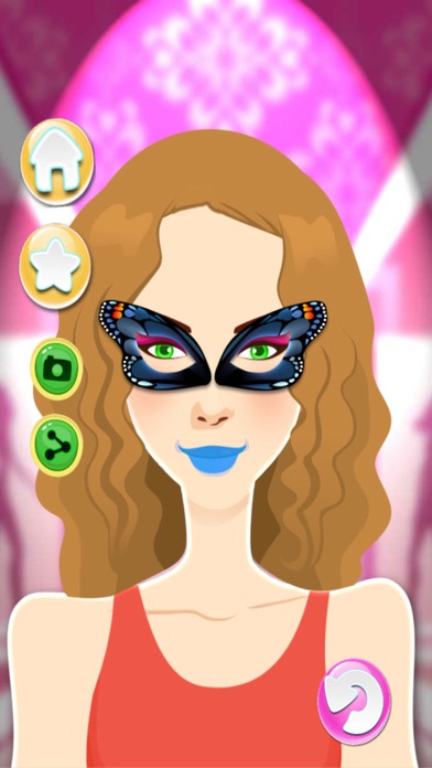 Screenshot #2 pour Star Pink Princess Prom Salon - Girls Makeup, Dressup and Makeover Games