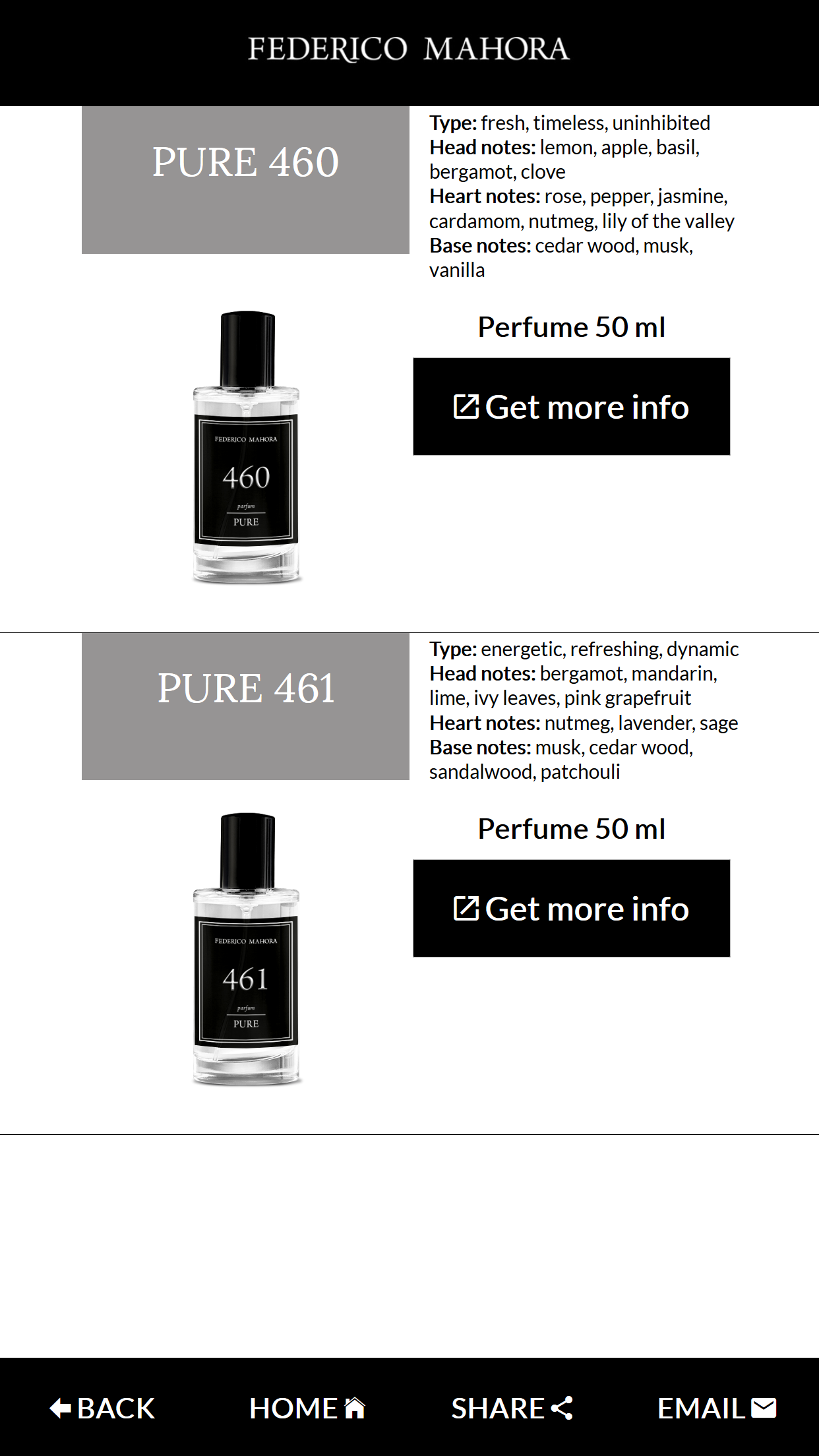 Perfume Finder screenshot 3