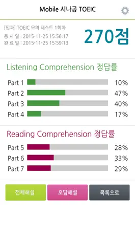 Game screenshot Mobile 시나공 TOEIC hack