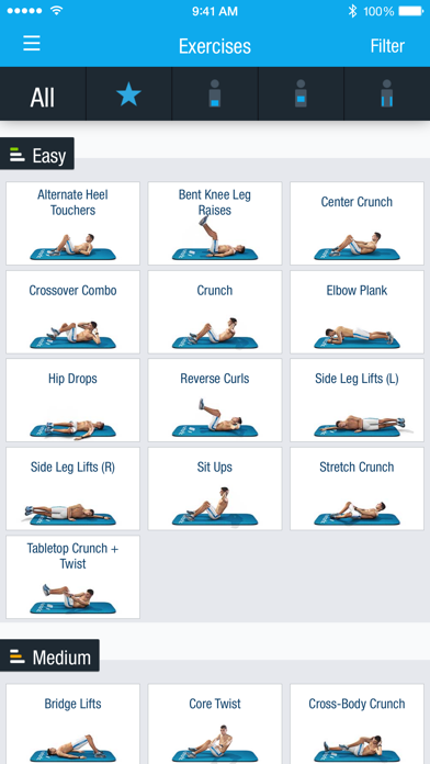Runtastic Six Pack: Abs Trainer, Exercises & Custom Workouts Screenshot 4