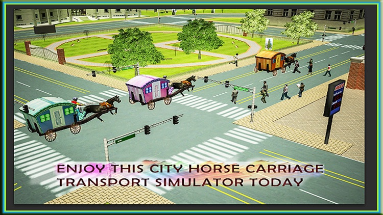 Horse Carriage 2016 Transport Simulator – Real City Horse Cart Driving Adventure