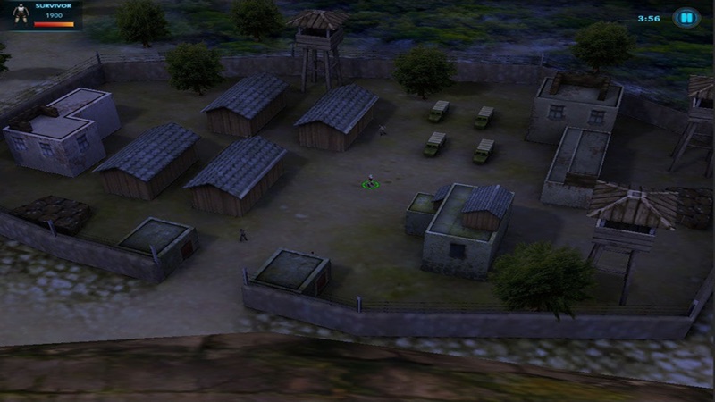 Sniper 3D - zombie killer(zombie hunter), free zombie shooting games screenshot 1