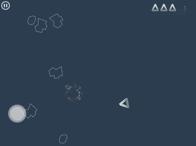 Asteroids Battle, game for IOS