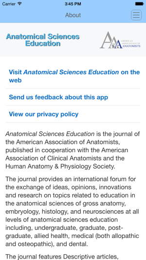 Anatomical Sciences Education(圖2)-速報App