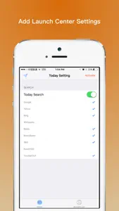 Switings-Notification Center Widget for quick search, quick setting, quck copy account name screenshot #3 for iPhone