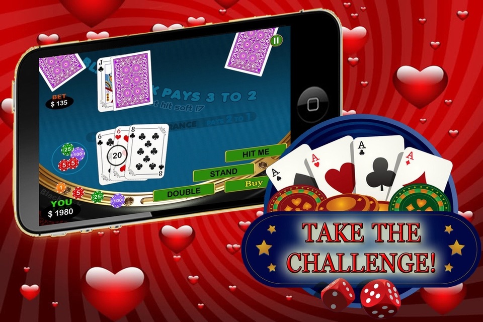 Ace Queen Of Hearts - Black Jack Beat The Vegas Casion Competition screenshot 4