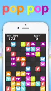 Pop Pop - Block Puzzle Mania Game screenshot #2 for iPhone