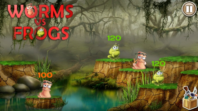 Worms Vs Frogs screenshot-3