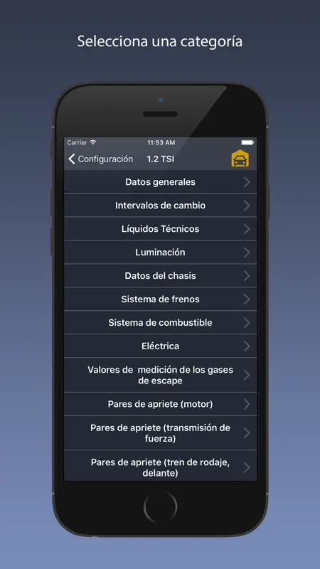 TechApp para Volkswagen screenshot 3 of 5