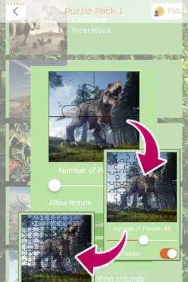 Game screenshot Dino Puzzles - dinosaur jigsaw puzzles hack