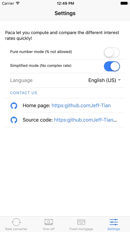 Paca - Financial Calculator