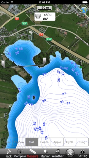 Sempachersee Hallwilersee und Baldeggersee HD - GPS Navi Kar(圖1)-速報App