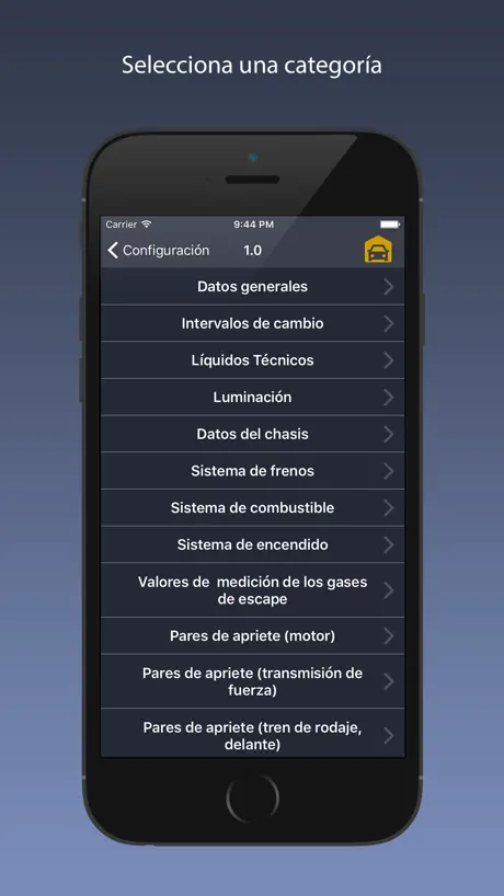 TechApp para Opel
