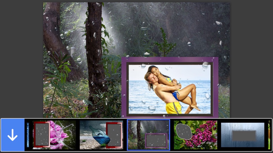 Rain Photo Frame - InstaFrame,Pic Editor - 1.0 - (iOS)