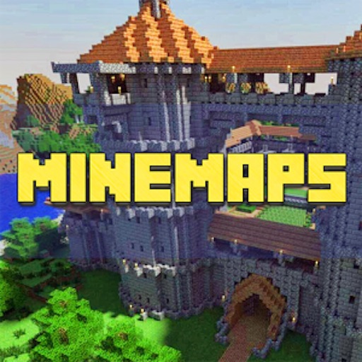 Download Best Maps for Minecraft PE MineMaps icon