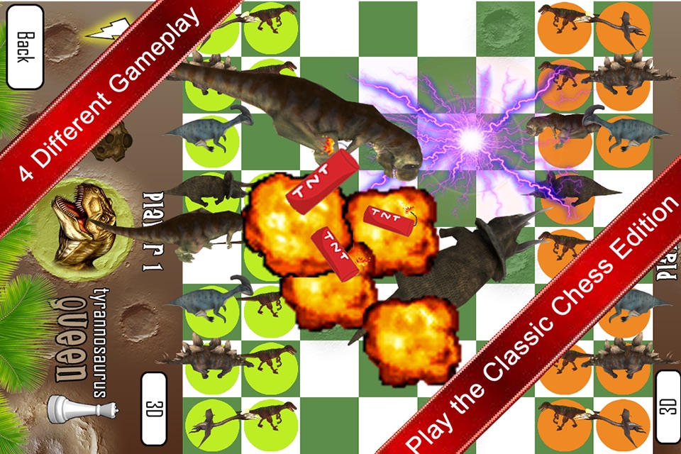 Dino Chess 3D For Kids screenshot 2