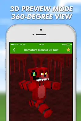 Game screenshot FNAF Skins For Minecraft PE (Pocket Edition) Pro hack