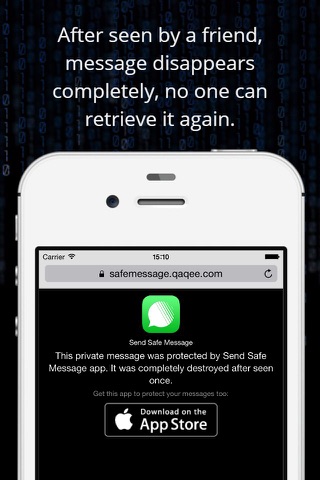 Send Safe Message screenshot 3