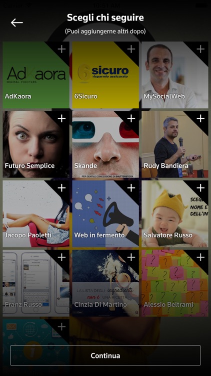 EGO - i migliori blogger a portata di app