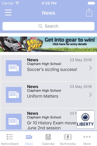 Clapham High School screenshot 2