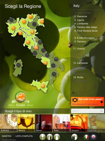 Screenshot #6 pour WineAmore - Menu vins & mets