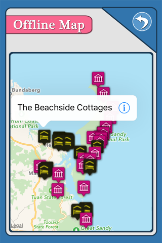 Fraser Island Offline Map Travel  Guide screenshot 2