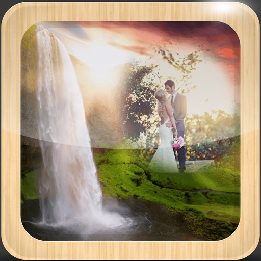 Waterfall Photo Frames - make eligant and awesome photo using new photo frames