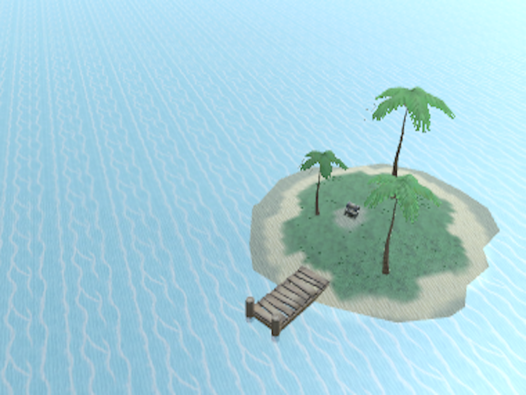 VR Desert Island for Google CardBoard screenshot 5