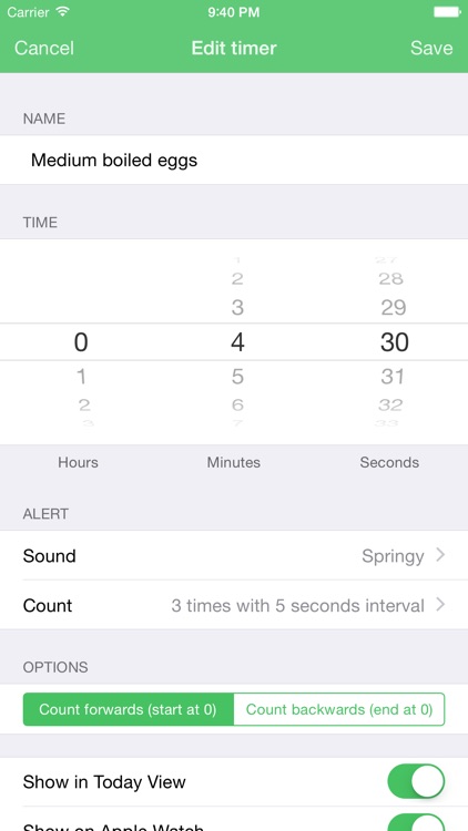 Clepsydra — The most convenient timers app