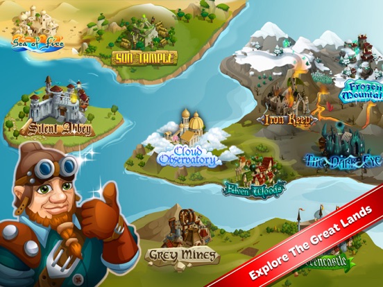 Solitaire Tales Live iPad app afbeelding 5