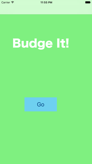 Budge It! iPhone screenshot 1 - Lifestyle app