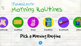 Game screenshot iTouchiLearn Life Skills: Morning Routines for Preschool Kids - Free apk