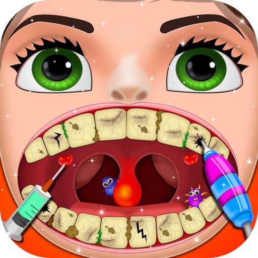 Crazy Dentist Mania game for Kids, girls and toddler iOS App