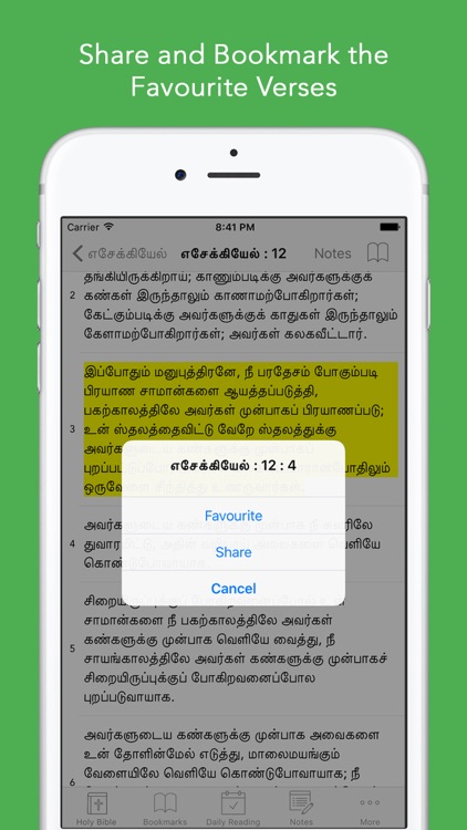 Tamil Bible: Easy to Use Bible app in Tamil for daily christian devotional Bible book reading screenshot-3